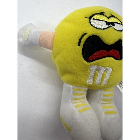 1998 M&M Minis Swarmees Plush Yellin Yellow Rare Stuffed