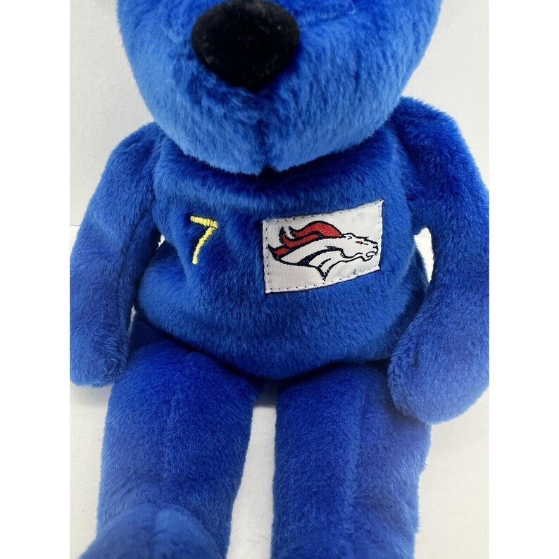 Set of 2 Denver Broncos John Elway 7 NFL Salvino's Bammers Team Bear