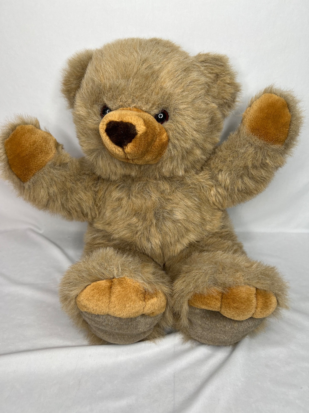 Vintage JC Penny Collection Plush Large Brown Teddy Bear 24