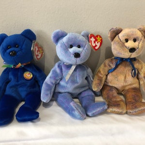 Ty Beanie Babies Choice of Club Bears