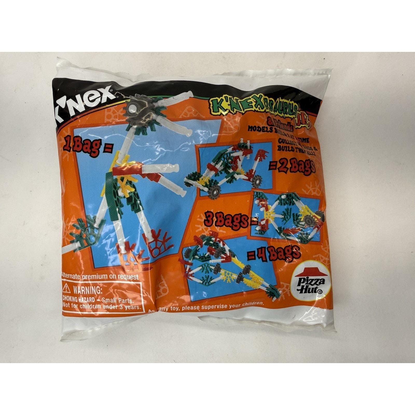 Vintage Pizza Hut K'NEX K'nexosaurus Jr. & Friends, 1999 Made in
