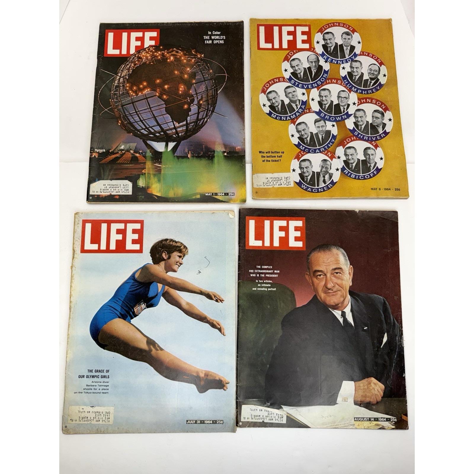 Life Magazine 1964 - Etsy
