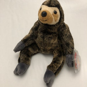 Ty Beanie Babies Choice Of Monkey and Sloth Gizmo, Bananas, Schweetheart, Congo, Bongo, Bonsai, Slowpoke, Virunga image 9