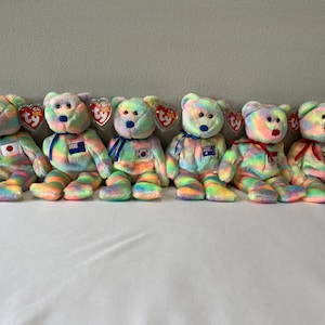 Ty Beanie Babies Choice of Asia Pacific Exclusive Bears
