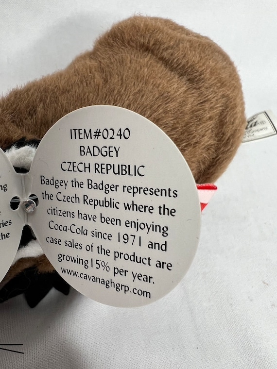 Coca Cola International Beanies Plush Choice of Monkey Yak Bear
