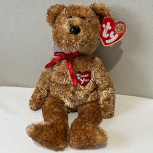 Ty Beanie Babies Choice of Thank You Bears - Etsy