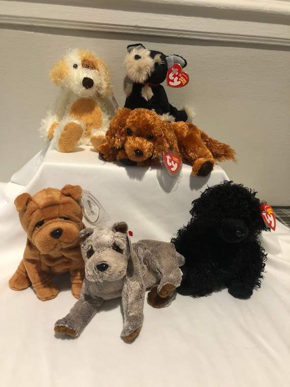 Ty Beanie Babies Choice of Dog - Etsy