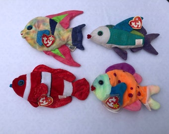 Ty Beanie Babies Choice of Fish