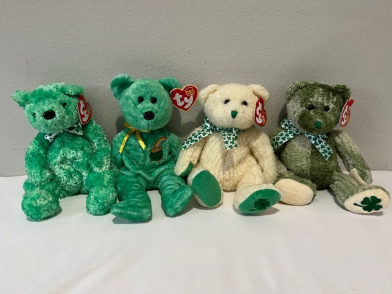 St patrick's beanie baby discount