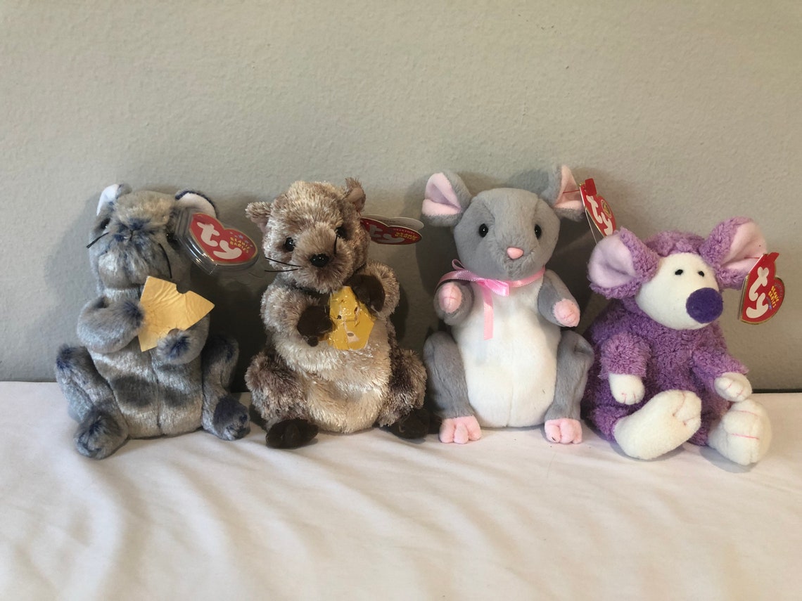 Ty Beanie Babies choice of mice mouse rodents Etsy