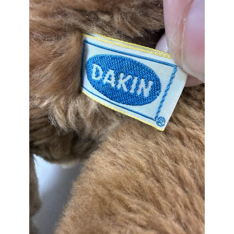 Vintage Dakin Teddy Bear Plush Stuffed Animal Brown Jointed 1981 Korea ...