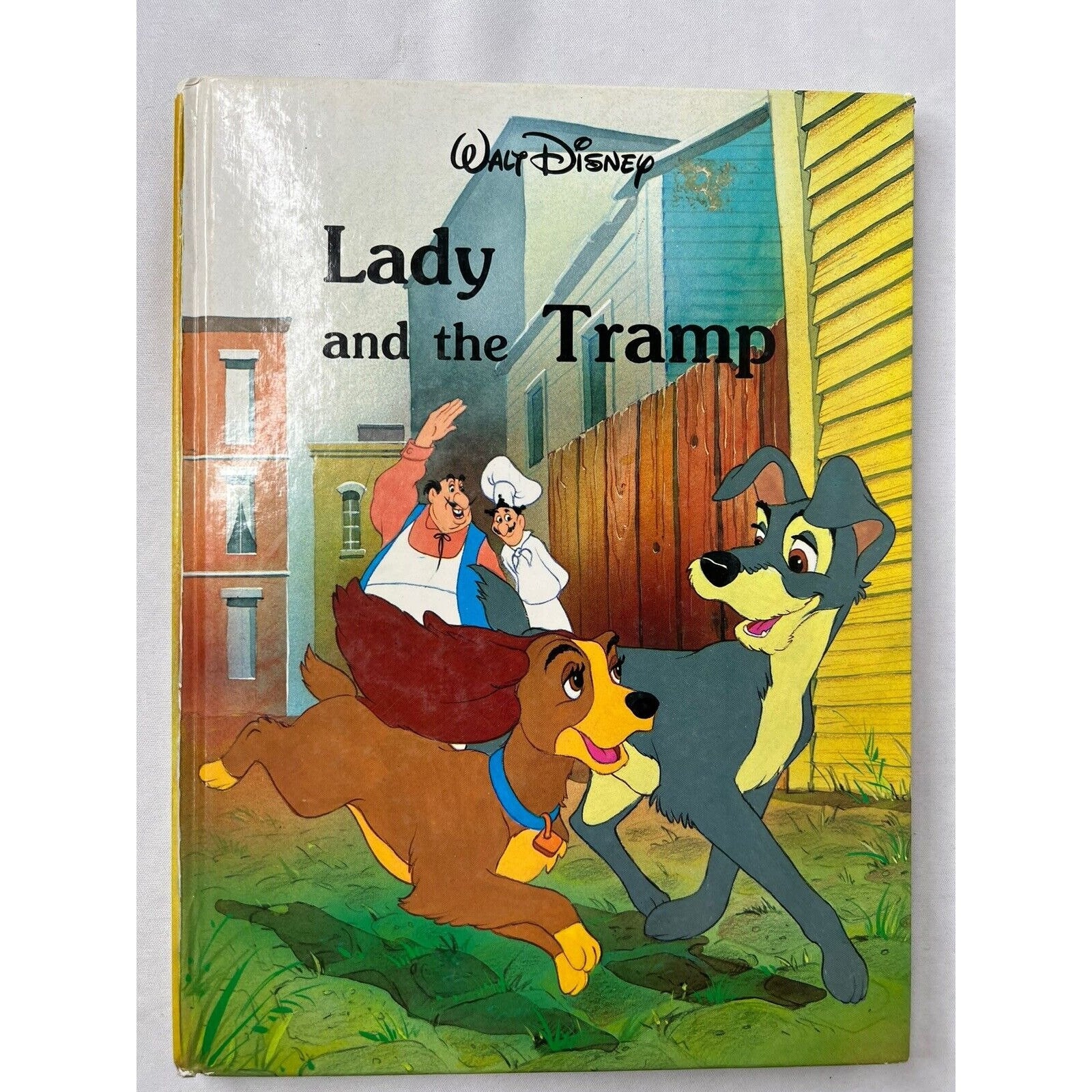 Walt Disney Lady and the Tramp Hardcover Children Story Classic