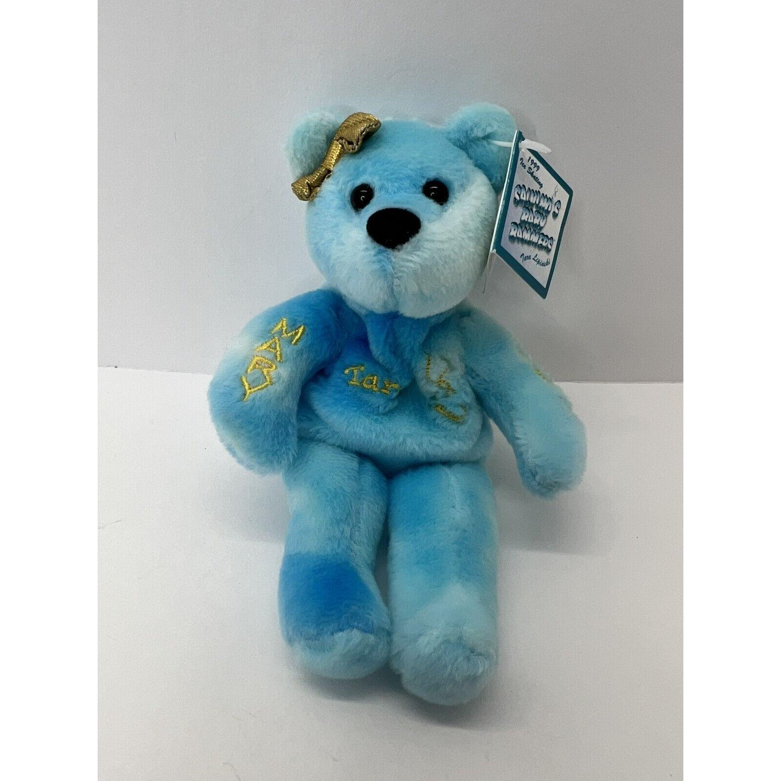 Tara Lipinski Beanie World Bear, Salvino's Ice Baby Bammer, 1999