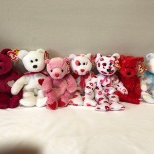 Ty Beanie Baby Valentine's Bears: 90s/2000s Collectible Plush