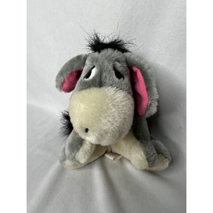 Eeyore Small Plush Stuffed Animal from Winnie the Pooh Disney Vintage 1991 Sears image 1