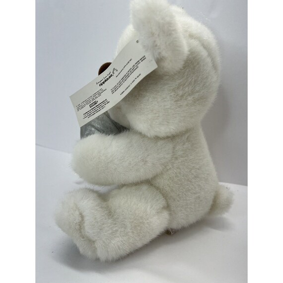 Vintage Applause 1987 Hershey Kiss White Teddy Bear 10