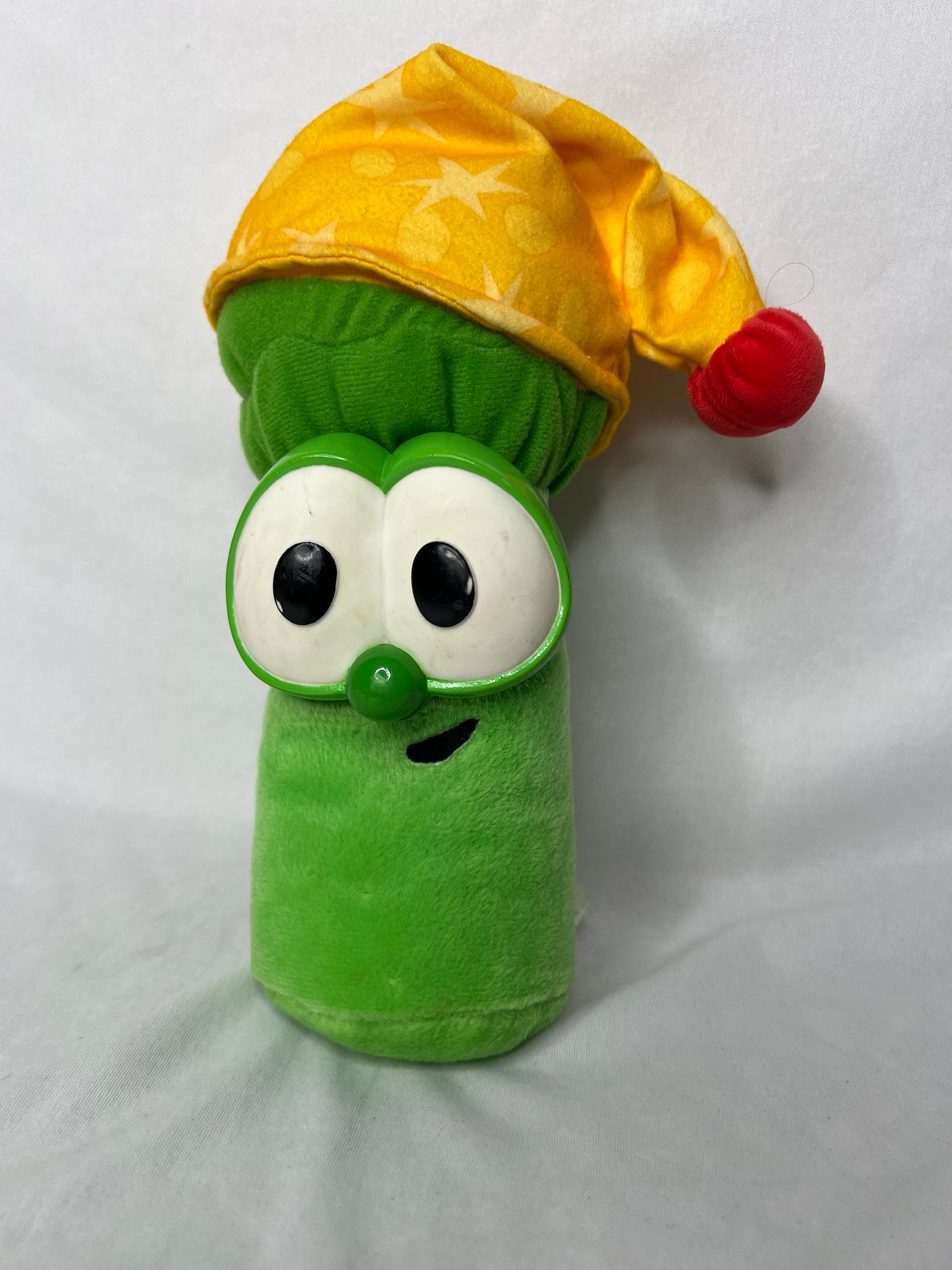 Vintage Veggie Tales Jr Asparagus Plush Light Up Singing, 59 OFF