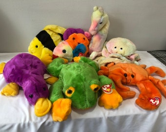 Ty Beanie Buddies: Peluche de animal acuático (Elección de personaje)