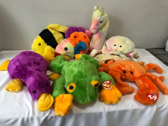Ty Beanie Buddies: Aquatic Animal Plush - Choice of Character - Etsy