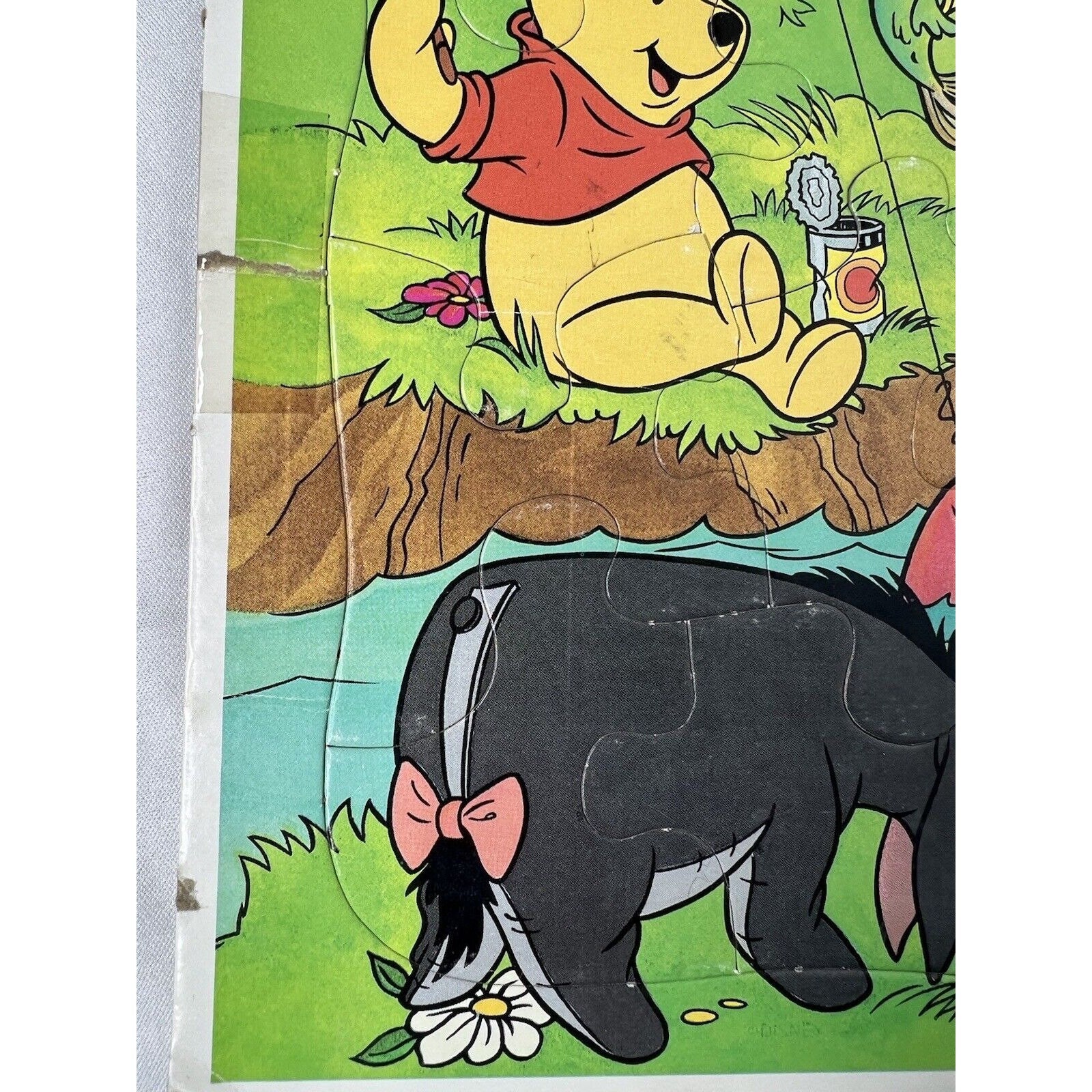 Vintage Golden Disney Winnie the Pooh and Friends Frame Tray Puzzle ...