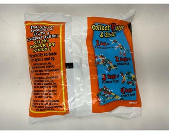 Vintage Pizza Hut K'NEX K'nexosaurus Jr. & Friends, 1999 Made in