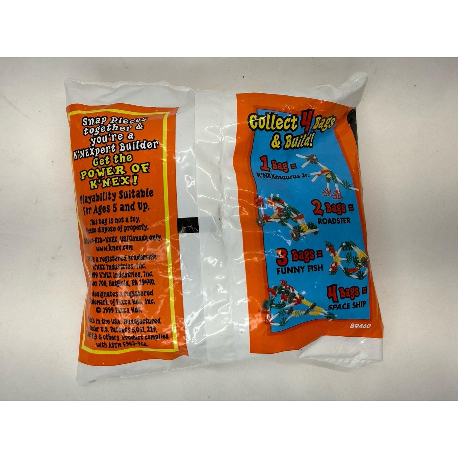 Vintage Pizza Hut K'NEX K'nexosaurus Jr. & Friends, 1999 Made in