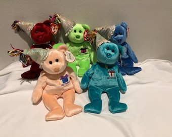 6 Mcdonalds Ty Teenie Beanie Babies* 1997- 2004 ~lot of 6