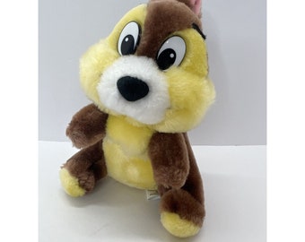 Vintage 1980s Disneyland Plush Chip The Chipmunk Walt Disney World 6 Inch