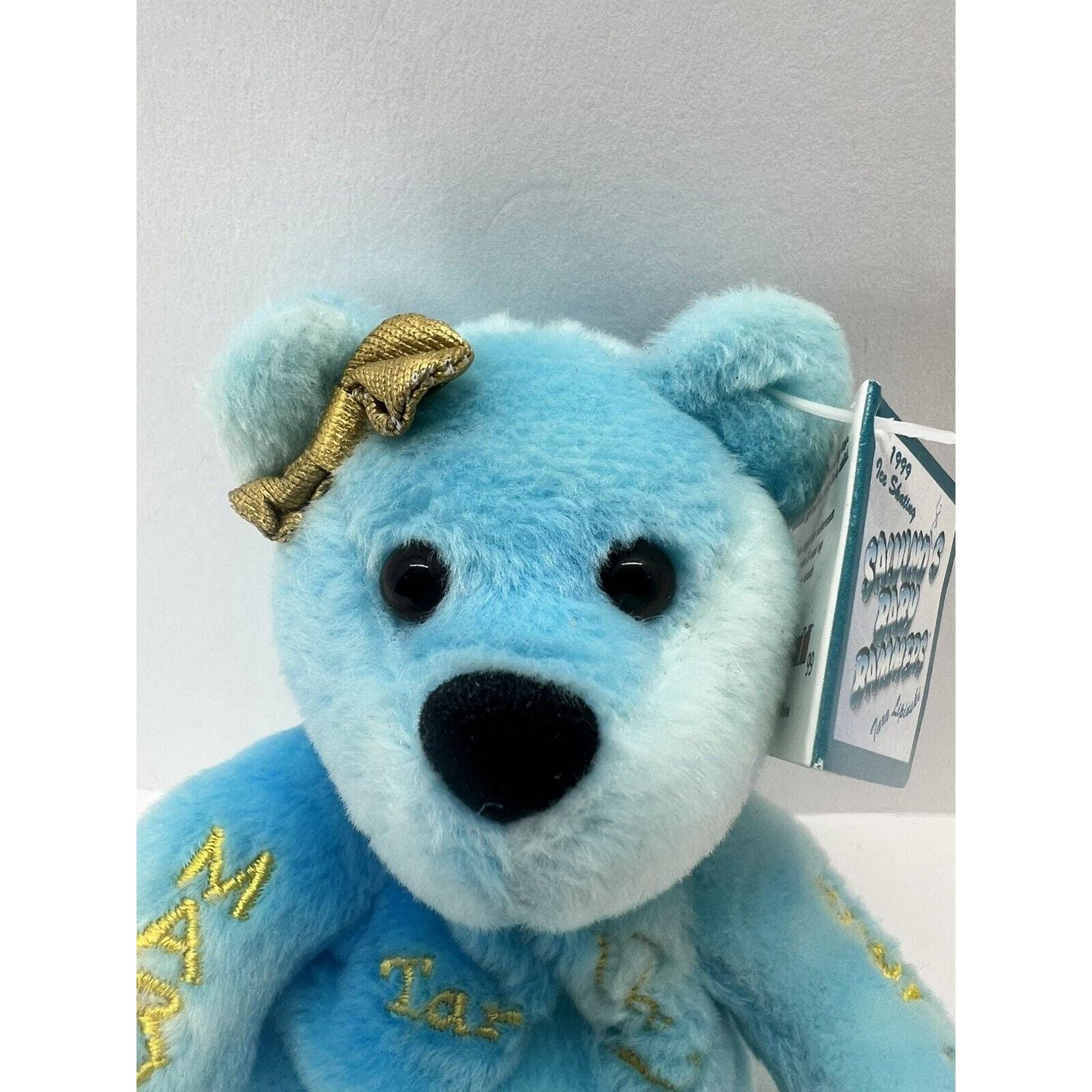 Tara Lipinski Beanie World Bear, Salvino's Ice Baby Bammer, 1999