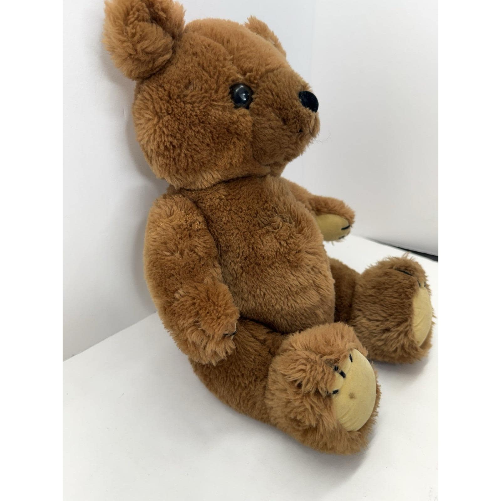 Vintage Dakin Teddy Bear Plush Stuffed Animal Brown Jointed 1981 Korea ...
