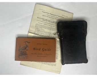 1929 Bird Guide Water Birds East Of The Rockies: by Chester Reed, Pocket Size