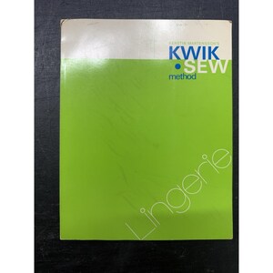 Vintage Kwik Sew Method Lingerie By Kerstin Martensson 1970 1st Printing