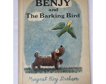 1971 Benjy y el pájaro que ladra por Margaret Bloy Graham Book Club Edition