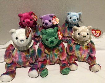 Birthday Beanie Babies Birthstone Baby Bundle Lot 80s 90s
