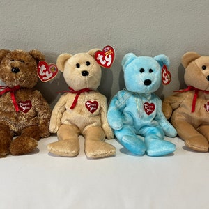 Ty Beanie Babies Choice of Thank You Bears