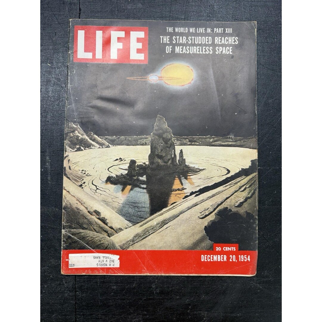 Measure Less Aeons Life Magazine December 20 1954 the World We Live in Part XIII ...
