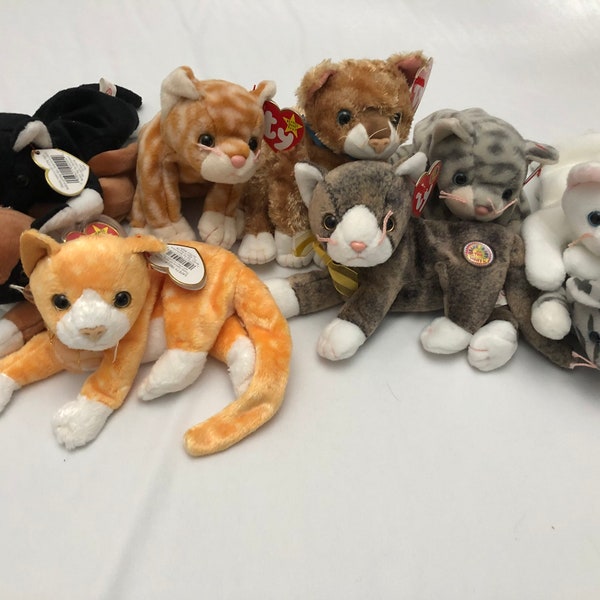 Ty Beanie Babies Choice Of Cat Group 2