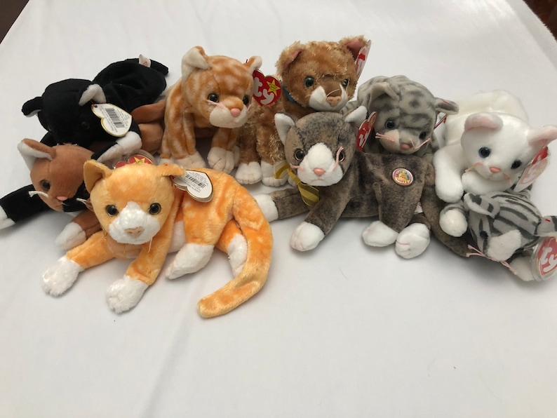 Ty Beanie Babies Choice Of Cat Group 2