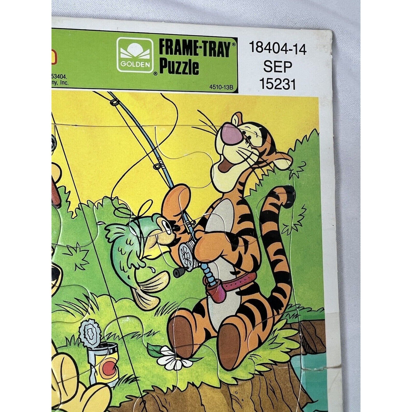 Vintage Golden Disney Winnie the Pooh and Friends Frame Tray Puzzle ...
