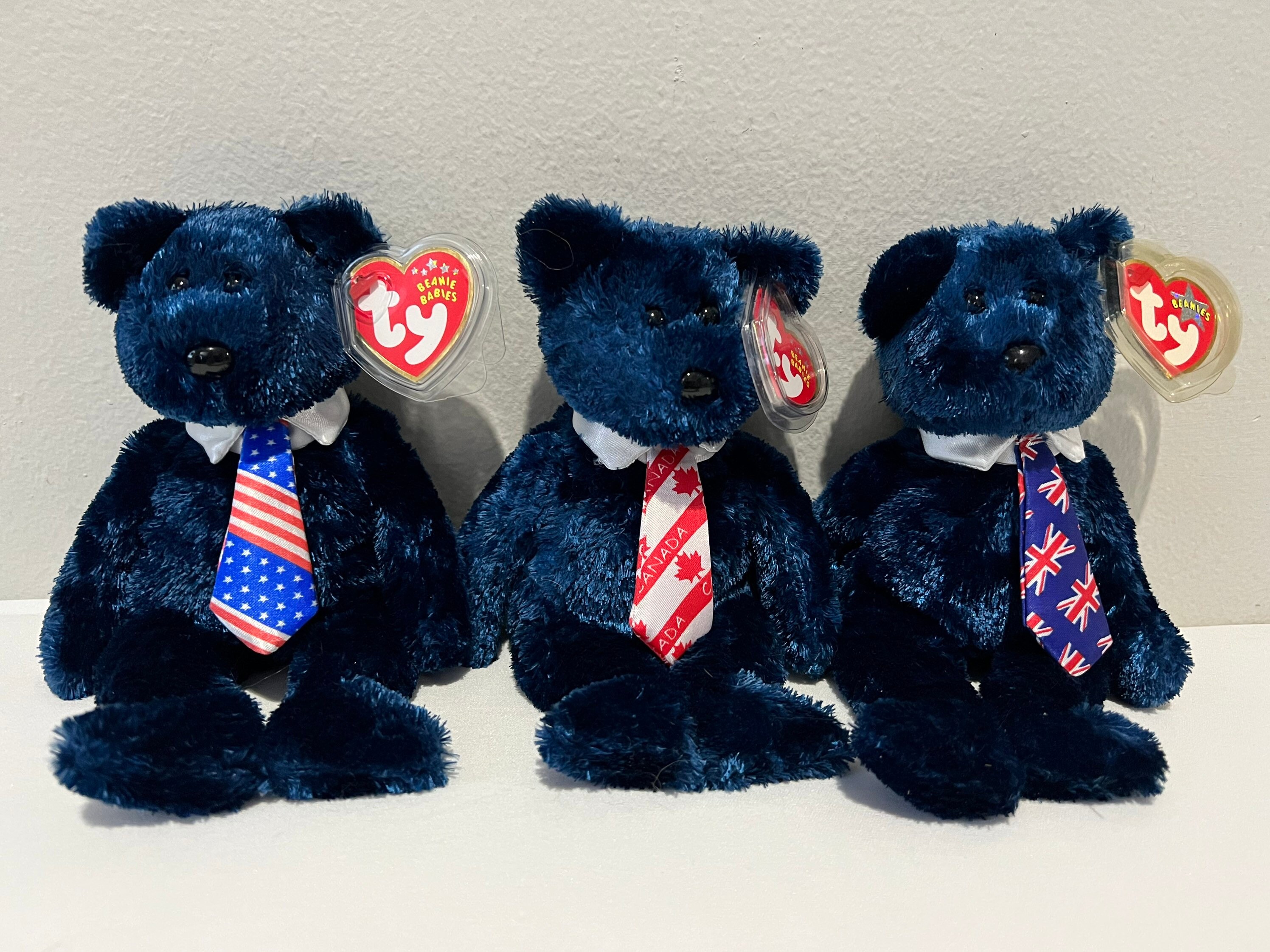 Ty Beanie Babies Choice of Pops Bears America Canada Great