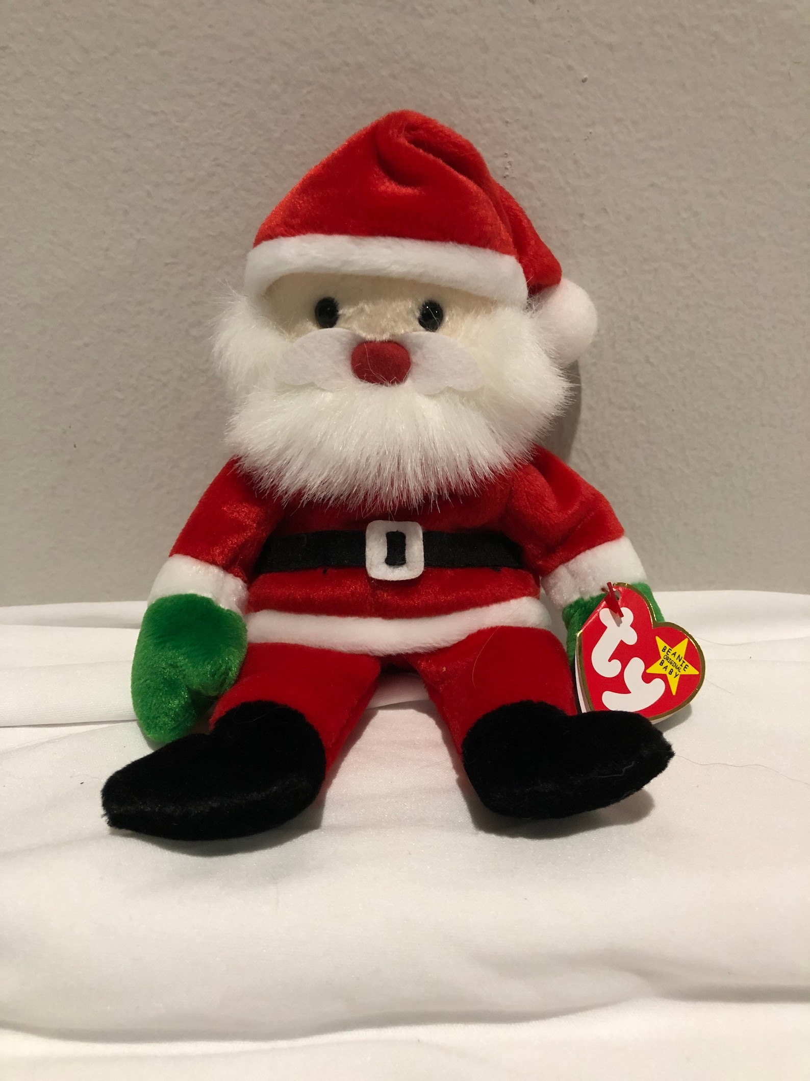 Ty Beanie Babies Choice of Holiday Themed Beanies Santa Etsy