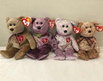 Ty Beanie Babies Choice of Signature Bears
