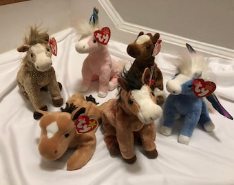 TY Beanie Babies Choice of Horse or Unicorn