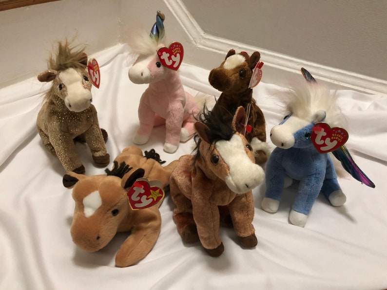 TY Beanie Babies Choice of Horse or Unicorn