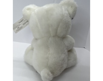 Vintage Applause 1987 Hershey Kiss White Teddy Bear 10