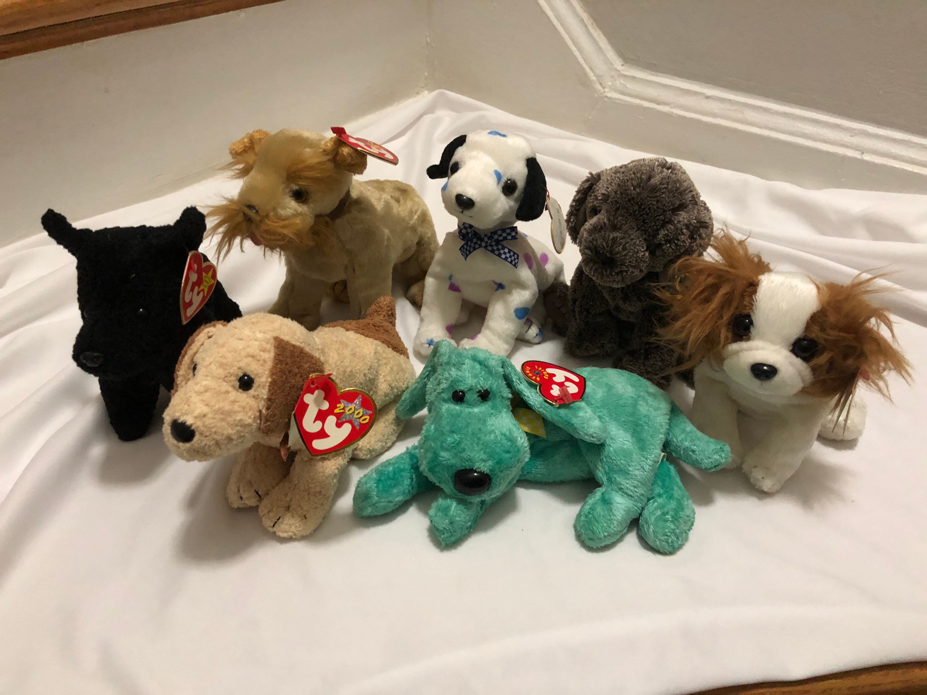 大量セット⑤犬 まとめて45体 Ty Beanie Babies ぬいぐるみ Ty Beanie Babies Choice of Dog Group 5 - Etsy