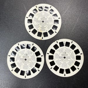 Pendleton Round-Up Rodeo View Master B943 3 Reels Only 1970 ABC