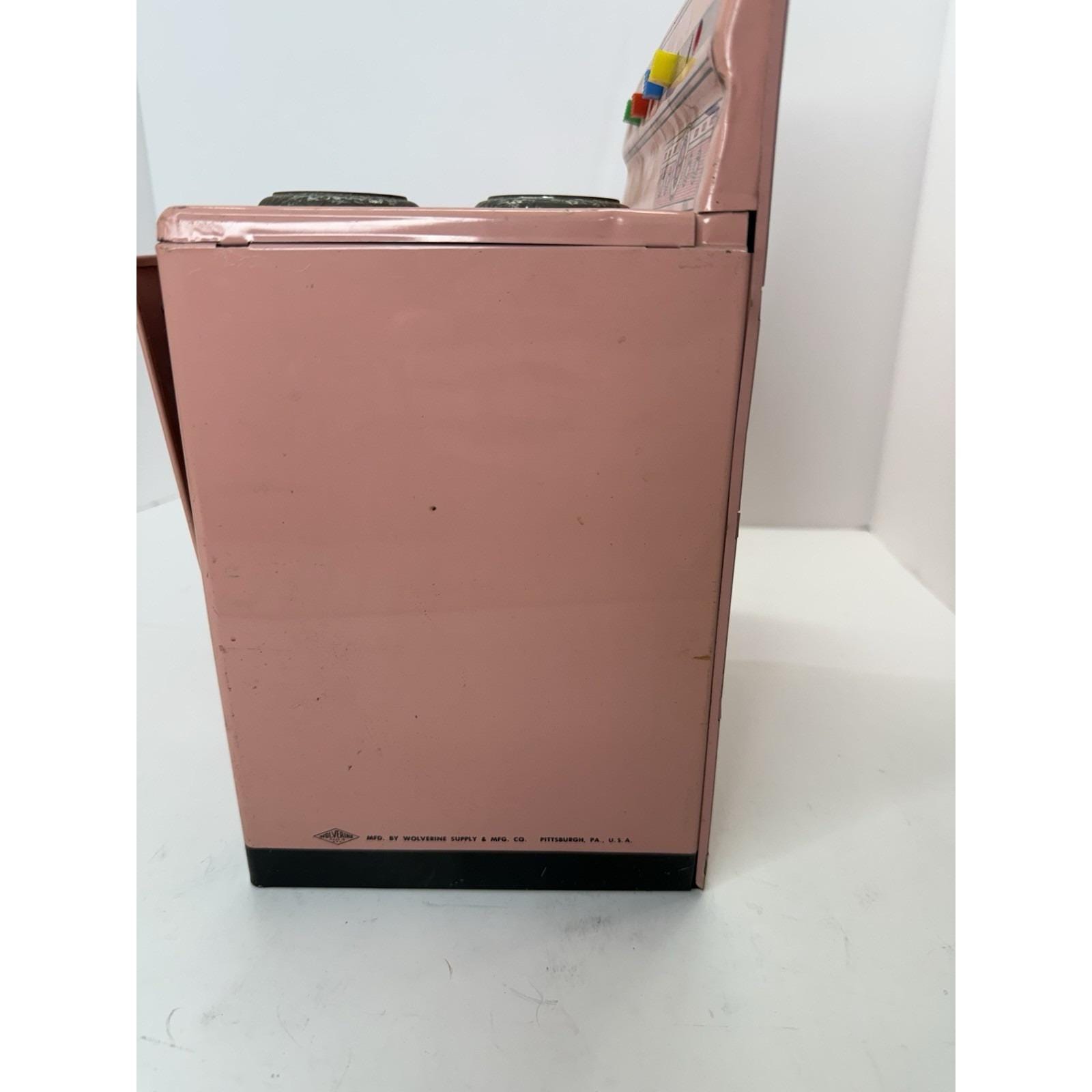 Vintage 1950s Wolverine Tin Litho Metal Pink Toy Kitchen Stove - Etsy