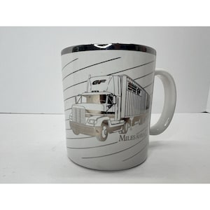Taza de café de cerámica blanca plateada Con-Way Central Express de CCX Trucking Co. Taza de té