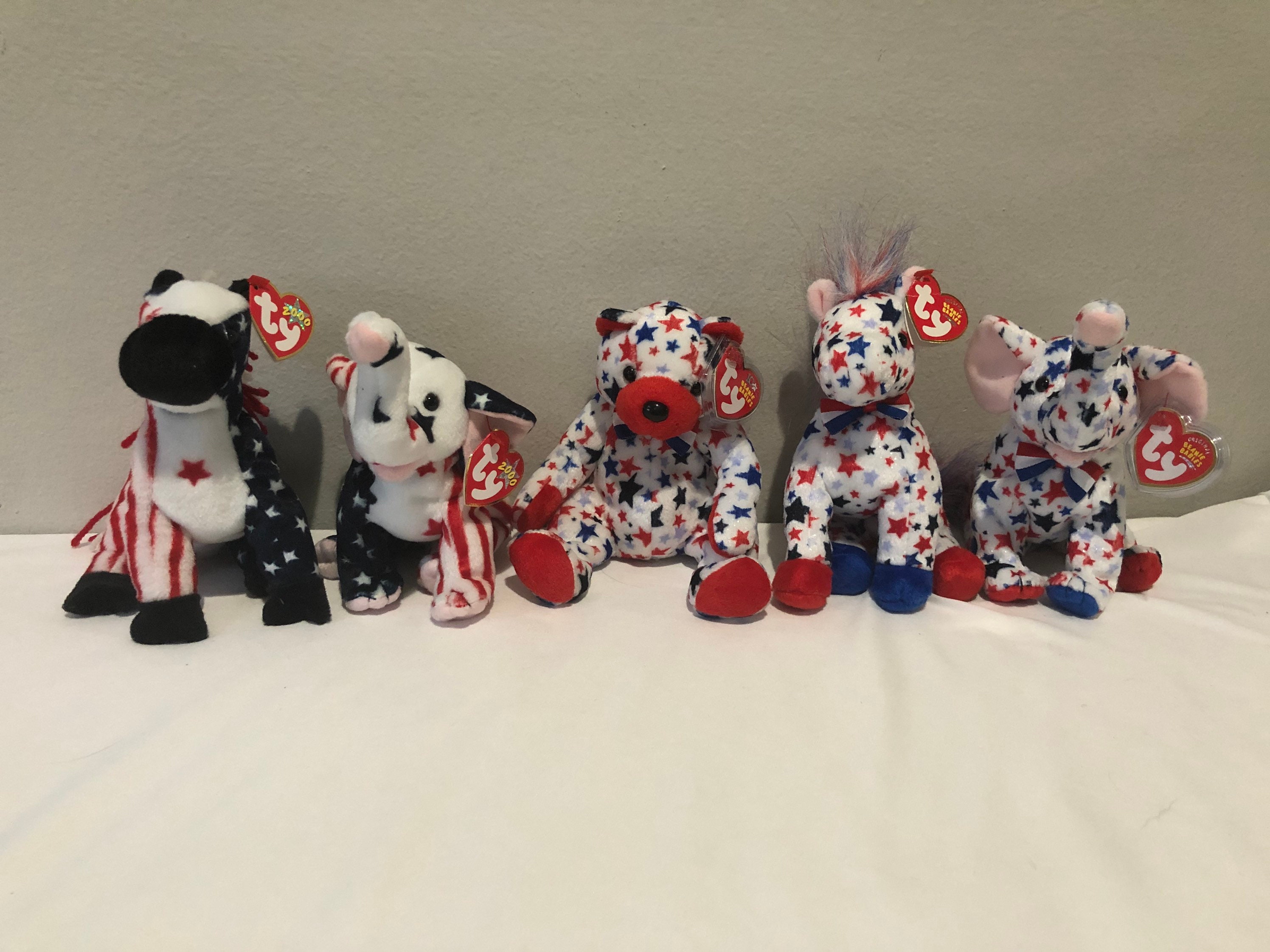 Ty Beanie Babies Choice of American Political Beanies - Etsy